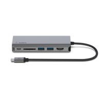 Belkin | USB-C 6-in-1 Multiport Adapter | AVC008btSGY|AVC008btSGY
