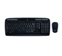 Logitech MK330 Combo Belaidė klaviatūra + pelė, US, Juoda|920-003999