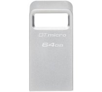 Kingston 64GB DataTraveler Micro 200MB/s Metal USB 3.2 Gen 1, EAN: 740617328066|DTMC3G2/64GB