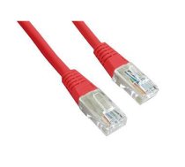 PATCH CABLE CAT5E UTP 0.5M/RED PP12-0.5M/R GEMBIRD|PP12-0.5M/R