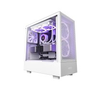 NZXT PC case H5 Flow midi tower white|CC-H51FW-01