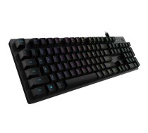 LOGITECH G512 Corded LIGHTSYNC Mechanical Gaming Keyboard - CARBON - US INT'L - USB - TACTILE|920-009352