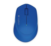 LOGITECH Wireless Mouse M280 - BLUE - 2.4GHZ - EWR2|910-004290