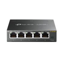 TP-LINK | Switch | TL-SG105E | Web managed | Wall mountable | 1 Gbps (RJ-45) ports quantity 5 | Power supply type External | 36 month(s)|TL-SG105E
