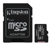 Kingston 256GB micSDXC Canvas Select Plus 100R A1 C10 Card + ADP, EAN: 740617298710|SDCS2/256GB