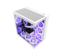 Case|NZXT|H9 FLOW|MidiTower|Case product features Transparent panel|Not included|ATX|MicroATX|MiniITX|Colour White|CM-H91FW-01|CM-H91FW-01