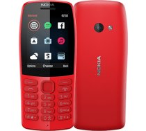 Nokia | 210 | Red | 2.4 " | TFT | 16 MB | N/A MB | Dual SIM | Bluetooth | 3.0 | USB version microUSB | Main camera 0.3 MP | 1020 mAh|TA-1139 Red