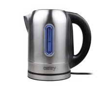 Camry | Kettle | CR 1253 | With electronic control | 2200 W | 1.7 L | Stainless steel | 360° rotational base | Stainless steel|CR 1253