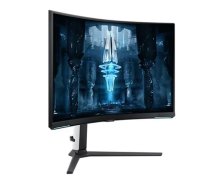 LCD Monitor|SAMSUNG|Odyssey NEO G8|32"|Gaming/4K/Curved|Panel VA|3840x2160|16:9|240Hz|1 ms|Swivel|Pivot|Height adjustable|Tilt|Colour Black /     White|LS32BG850NPXEN|LS32BG850NPXEN