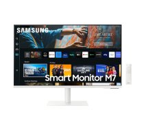 Samsung M70C monitori 81,3 cm (32") 3840 x 2160 pikseļi 4K Ultra HD LED Balts|LS32CM703UUXDU