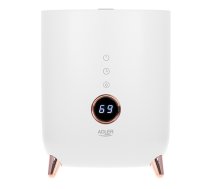 Adler | AD 7972 | Humidifier | 23 W | Water tank capacity 4 L | Suitable for rooms up to 35 m² | Ultrasonic | Humidification capacity 150-300 ml/hr | White|AD 7972 white