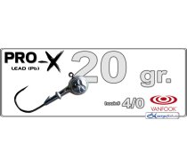 Džīgu galva PRO-X 4/0 - 20.0