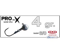 Džīgu galva PRO-X 6/0 - 4.0