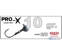 Džīgu galva PRO-X 6/0 - 10.0