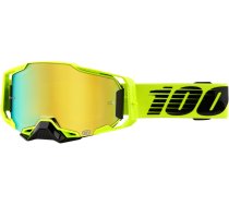 Goggles MX 100% Armega Nuclear Citrus gold mirror lens