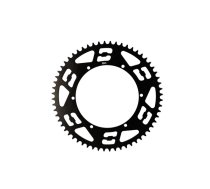 Rear Sprocket 60 teeth Doppler aluminium CNC black MBK 51 / Peugeot 103