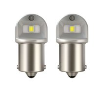 Spuldze LED R5W 12V - 0,5W BA15S Osram LED apgaismojums balta 6000K (X2)