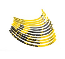 Rim Sticker Kit 13″ Stage6 yellow / black