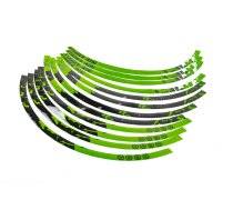 Rim Sticker Kit 17″ Stage6 green / black