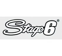 Sticker Stage6 logo 20x6cm white