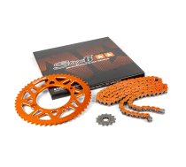 Chain Kit 13×53 – 420 Stage6 aluminium CNC Orange Beta RR
