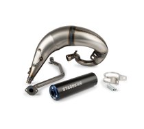 Exhaust Stage6 Streetrace high mount CNC blue / black Beta RR 2012 / HM / Vent