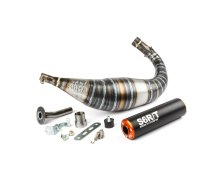 Exhaust Stage6 R/T 90 – 100cc CNC Orange / Black Minarelli AM6