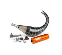 Exhaust Stage6 R/T 70 - 80cc orange Derbi