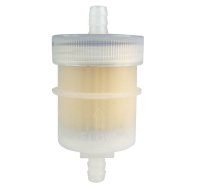 Fuel filter D. 6mm plastic