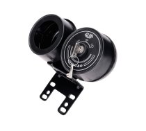 Speedometer Holder and Ignition Lock Assy black universal moped