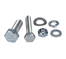 Hardware Kit shift pedal + kickstart lever 6 parts Simson S51 / S53 / S70 / S83 / SR50 / SR80 / KR51/2 / M531 / M541 / M741