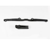 Chain Slider / Swingarm Slider Set Kawasaki KX 125 / 250 1997-2002 black