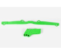 Chain Slider / Swingarm Slider Set Kawasaki KX 125 / 250 2003-2008 green