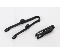 Chain Slider / Swingarm Slider Set Kawasaki KXF 250 / 450 2009-2016 black