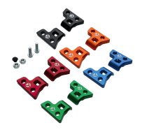 Bremžu šļūtenes kronšteinu komplekts CNC melns YCF Factory Pit Bike / Dirt Bike