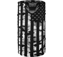 Necktube Motley Tube Zanheadgear Fleece Lined Urban Camo Flag