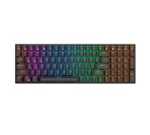 Mechanical keyboard Royal Kludge RK100 RGB, Brown switch (black)