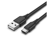 Vention USB 2.0 A Male to C Male 3A Cable 0.5M Black