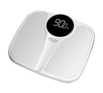 Adler Bathroom Scale AD 8172w Maximum weight (capacity) 180 kg, Accuracy 100 g, Body Mass Index (BMI) measuring, White