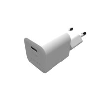 FIXED Mini USB-C Travel Charger 25W, White