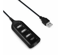 Goodbuy USB sadalītājs (centrmezgls) USB 2.0 līdz 4 x USB 2.0 melns