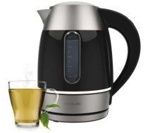 Cecotec Kettle | Thermosense 400 VisionLight | Electric | 2200 W | 1.7 L | Stainless steel | 360° rotational base | Black/Stainless steel
