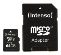 Flash Memory Card|Micro SDXC|64GB|Speed Class 10|Included adapters/readers SD