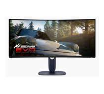 Model AW3425DW|34"|Gaming/Curved/Smart/21 : 9|Swivel|Height adjustable|Tilt|Panel OLED|Resolution 3440x1440|Form factor 21:9|Refresh rate 240 Hz|Brightness 250|Contrast 1500000:1|Response time 0.03 ms|Horizontal 178 degrees|Vertical 178 degrees|2xHDMI|1xDisplayPort|1xUSB 3.0|1xUSB 3.0 type B|1xUSB-C|Speakers|PSU External|100 mm x 100 mm|Included Accessories 1 DisplayPort-DisplayPort cable - 1.80 m1 HDMI cable - 1.80 m1 USB Type-A to Type-B 5Gbps cable - 1.80 m|Colour Black