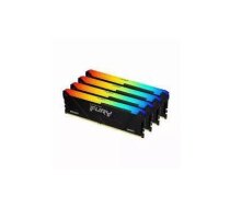 KINGSTON 32GB 3200MT/S DDR4 CL16 DIMM (KIT OF 4) FURY BEAST RGB_