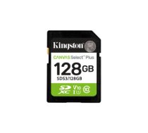 Kingston Technology 128GB SDXC Canvas Select Plus Gen3 150MB/s C10 UHS-I U1 V10