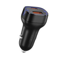 XO car charger CC37 PD QC 3.0 20W 1X USB 1x USB-C black