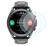Fusion Nano 9H aizsargstikls pilnam ekrānam Samsung Galaxy Watch 3 45mm
