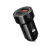 XO car charger CC32 PD QC 3.0 20W 1X USB 1x USB-C black