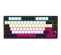 LORGAR KBP7075W, Wireless 75% Mechanical Gaming Keyboard Pro, Black/red, EN layout